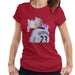 Sidney Maurer Original Portrait Of David Beckham Real Madrid Kit Womens T-Shirt - Womens T-Shirt