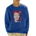 Sidney Maurer Original Portrait Of David Bowie Red Hair Kids Sweatshirt - Kids Boys Sweatshirt