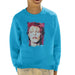 Sidney Maurer Original Portrait Of David Bowie Red Hair Kids Sweatshirt - Kids Boys Sweatshirt