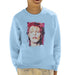 Sidney Maurer Original Portrait Of David Bowie Red Hair Kids Sweatshirt - Kids Boys Sweatshirt