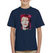 Sidney Maurer Original Portrait Of David Bowie Red Hair Kids T-Shirt - Kids Boys T-Shirt