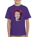Sidney Maurer Original Portrait Of David Bowie Red Hair Kids T-Shirt - Kids Boys T-Shirt