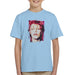 Sidney Maurer Original Portrait Of David Bowie Red Hair Kids T-Shirt - Kids Boys T-Shirt