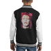 Sidney Maurer Original Portrait Of David Bowie Red Hair Kids Varsity Jacket - Kids Boys Varsity Jacket