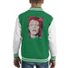 Sidney Maurer Original Portrait Of David Bowie Red Hair Kids Varsity Jacket - Kids Boys Varsity Jacket