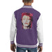 Sidney Maurer Original Portrait Of David Bowie Red Hair Kids Varsity Jacket - Kids Boys Varsity Jacket