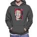 Sidney Maurer Original Portrait Of David Bowie Red Hair Mens Hooded Sweatshirt - Mens Hooded Sweatshirt
