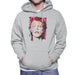 Sidney Maurer Original Portrait Of David Bowie Red Hair Mens Hooded Sweatshirt - Mens Hooded Sweatshirt