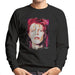 Sidney Maurer Original Portrait Of David Bowie Red Hair Mens Sweatshirt - Mens Sweatshirt