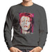 Sidney Maurer Original Portrait Of David Bowie Red Hair Mens Sweatshirt - Mens Sweatshirt