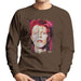 Sidney Maurer Original Portrait Of David Bowie Red Hair Mens Sweatshirt - Mens Sweatshirt