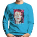 Sidney Maurer Original Portrait Of David Bowie Red Hair Mens Sweatshirt - Mens Sweatshirt