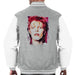 Sidney Maurer Original Portrait Of David Bowie Red Hair Mens Varsity Jacket - Mens Varsity Jacket