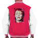 Sidney Maurer Original Portrait Of David Bowie Red Hair Mens Varsity Jacket - Mens Varsity Jacket