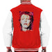 Sidney Maurer Original Portrait Of David Bowie Red Hair Mens Varsity Jacket - Mens Varsity Jacket