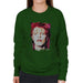 Sidney Maurer Original Portrait Of David Bowie Red Hair Womens Sweatshirt - Womens Sweatshirt