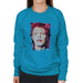 Sidney Maurer Original Portrait Of David Bowie Red Hair Womens Sweatshirt - Womens Sweatshirt