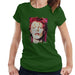 Sidney Maurer Original Portrait Of David Bowie Red Hair Womens T-Shirt - Womens T-Shirt