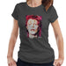 Sidney Maurer Original Portrait Of David Bowie Red Hair Womens T-Shirt - Womens T-Shirt