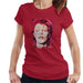 Sidney Maurer Original Portrait Of David Bowie Red Hair Womens T-Shirt - Womens T-Shirt