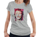 Sidney Maurer Original Portrait Of David Bowie Red Hair Womens T-Shirt - Womens T-Shirt