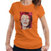 Sidney Maurer Original Portrait Of David Bowie Red Hair Womens T-Shirt - Womens T-Shirt