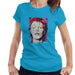 Sidney Maurer Original Portrait Of David Bowie Red Hair Womens T-Shirt - Womens T-Shirt