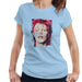 Sidney Maurer Original Portrait Of David Bowie Red Hair Womens T-Shirt - Womens T-Shirt