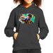 Sidney Maurer Original Portrait Of Neymar Barcelona Kids Hooded Sweatshirt - Kids Boys Hooded Sweatshirt