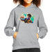 Sidney Maurer Original Portrait Of Neymar Barcelona Kids Hooded Sweatshirt - Kids Boys Hooded Sweatshirt