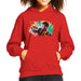 Sidney Maurer Original Portrait Of Neymar Barcelona Kids Hooded Sweatshirt - Kids Boys Hooded Sweatshirt