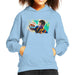 Sidney Maurer Original Portrait Of Neymar Barcelona Kids Hooded Sweatshirt - Kids Boys Hooded Sweatshirt