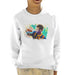 Sidney Maurer Original Portrait Of Neymar Barcelona Kids Sweatshirt - Kids Boys Sweatshirt