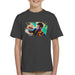 Sidney Maurer Original Portrait Of Neymar Barcelona Kids T-Shirt - Kids Boys T-Shirt