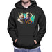 Sidney Maurer Original Portrait Of Neymar Barcelona Mens Hooded Sweatshirt - Mens Hooded Sweatshirt