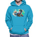 Sidney Maurer Original Portrait Of Neymar Barcelona Mens Hooded Sweatshirt - Mens Hooded Sweatshirt