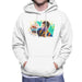Sidney Maurer Original Portrait Of Neymar Barcelona Mens Hooded Sweatshirt - Mens Hooded Sweatshirt