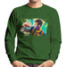 Sidney Maurer Original Portrait Of Neymar Barcelona Mens Sweatshirt - Mens Sweatshirt