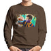 Sidney Maurer Original Portrait Of Neymar Barcelona Mens Sweatshirt - Mens Sweatshirt