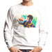 Sidney Maurer Original Portrait Of Neymar Barcelona Mens Sweatshirt - Mens Sweatshirt