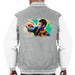 Sidney Maurer Original Portrait Of Neymar Barcelona Mens Varsity Jacket - Mens Varsity Jacket