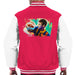Sidney Maurer Original Portrait Of Neymar Barcelona Mens Varsity Jacket - Mens Varsity Jacket