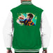 Sidney Maurer Original Portrait Of Neymar Barcelona Mens Varsity Jacket - Mens Varsity Jacket
