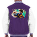 Sidney Maurer Original Portrait Of Neymar Barcelona Mens Varsity Jacket - Mens Varsity Jacket