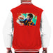Sidney Maurer Original Portrait Of Neymar Barcelona Mens Varsity Jacket - Mens Varsity Jacket