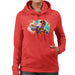 Sidney Maurer Original Portrait Of Neymar Barcelona Womens Hooded Sweatshirt - Womens Hooded Sweatshirt