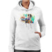Sidney Maurer Original Portrait Of Neymar Barcelona Womens Hooded Sweatshirt - Womens Hooded Sweatshirt