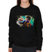 Sidney Maurer Original Portrait Of Neymar Barcelona Womens Sweatshirt - Womens Sweatshirt