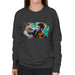 Sidney Maurer Original Portrait Of Neymar Barcelona Womens Sweatshirt - Womens Sweatshirt