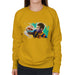 Sidney Maurer Original Portrait Of Neymar Barcelona Womens Sweatshirt - Womens Sweatshirt